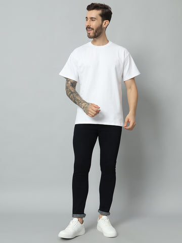 Oversized Plain White T-Shirt