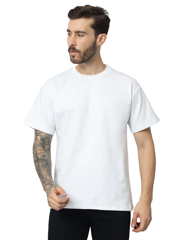 Oversized Plain White T-Shirt