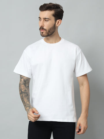 Oversized Plain White T-Shirt