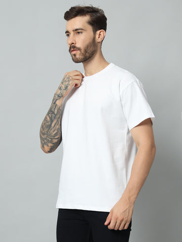 Oversized Plain White T-Shirt