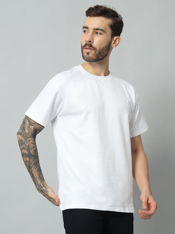 Oversized Plain White T-Shirt