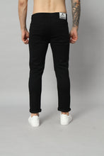 Wesgopan Men Denim Black Normal fit Jeans
