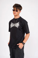 Illusion Puff Print Oversized T-shirt