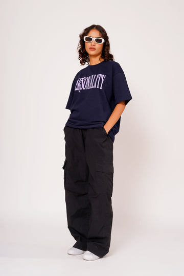 Personality Puff Print Oversized T-shirt