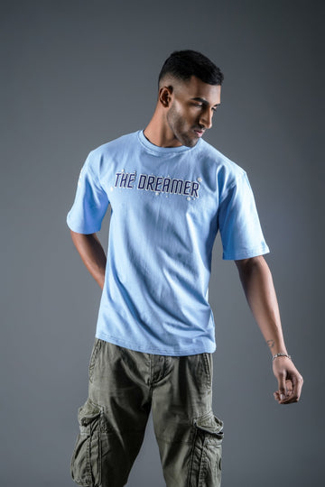 The Dreamer Puff Print Oversized T-Shirt