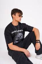 Overthinking Digital Print Oversized T-Shirt