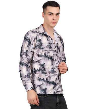 Men's Digital Print Cod Line Fader Shirt (ART- 5320)