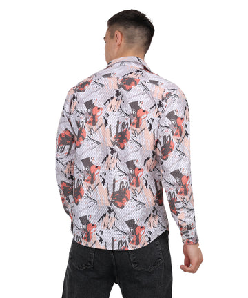 Men’s Digital Waffle Print Shirt (ART- 5140)
