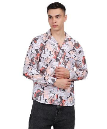 Men’s Digital Waffle Print Shirt (ART- 5140)
