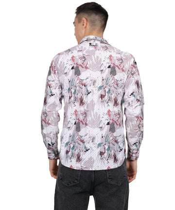 Men’s Digital Waffle Print Shirt (ART- 5420)