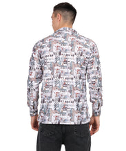 Men's Digital Print Cod Line Fader Shirt (ART- 5520)