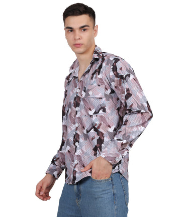Men’s Digital Waffle Print Shirt (ART- 5330)