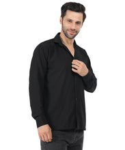 Wesgopan Men’s Black Texture Shirt