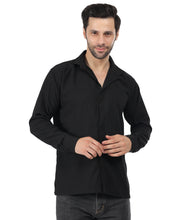 Wesgopan Men’s Black Texture Shirt