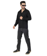Wesgopan Men’s Black Texture Shirt