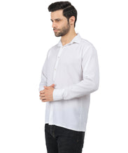 Wesgopan Men’s White Texture Shirt