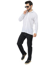 Wesgopan Men’s White Texture Shirt