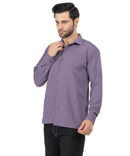 Wesgopan Men’s Lavender Texture Shirt