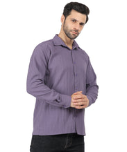 Wesgopan Men’s Lavender Texture Shirt