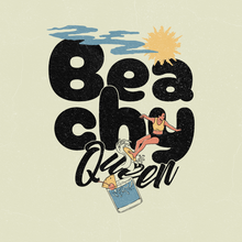 Beachy Queen Oversized T-Shirt