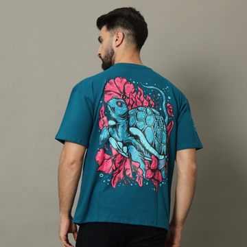 Men's TypoGraphic Print T-Shirt Round Neck