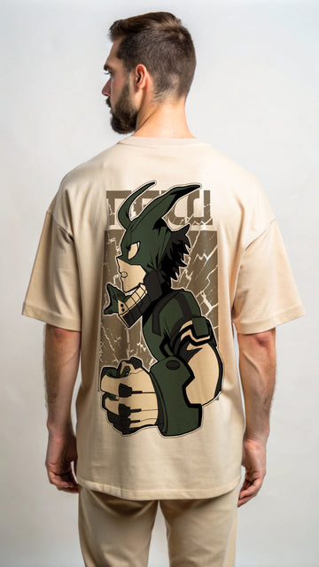 Duke Animi Digital Print Oversized T-shirt