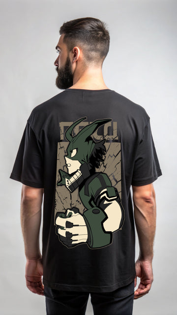 Duke Animi Digital Print Oversized T-shirt