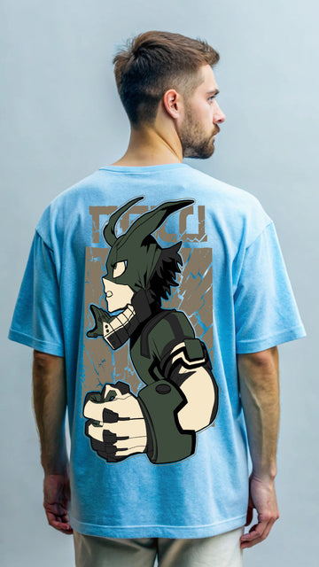 Duke Animi Digital Print Oversized T-shirt