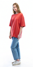 Plain Oversized Red T-Shirt