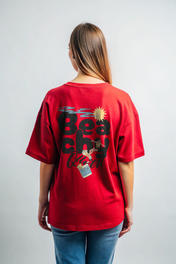Beachy Queen Oversized T-Shirt