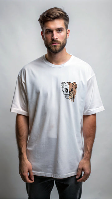 Happiness Digital Print Oversized T-shirt
