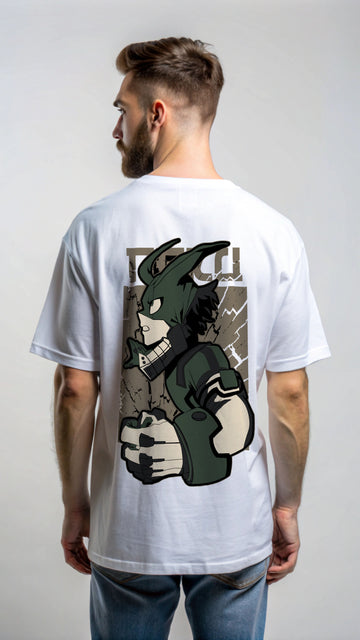 Duke Animi Digital Print Oversized T-shirt