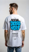 SOCIAL EXTRA VERT Digital Print Oversized T-Shirt